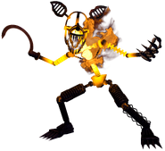 Grimm Foxy's Endoskeleton.