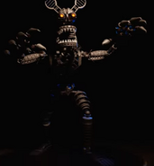 Nightmare Fredbear's Endo as seen in The Gallery.