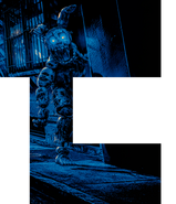 A part of a teaser with Springtrap.