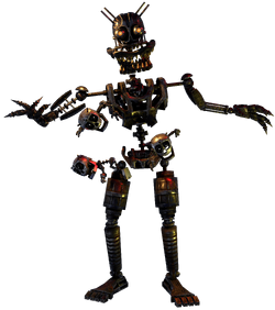 Nightmare freddy Salvage stage 1,2 and 3 (models by Endyarts