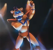 Glamrock Freddy's artwork in the calendar.