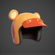 A reference image of the Freddy racing helmet.