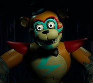 Glamrock Freddy seen in the display image for Cold Storage.