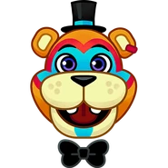 A decal of Freddy's head.