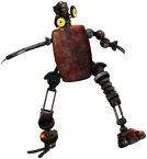 A render of the unused Protomimic A (burned).
