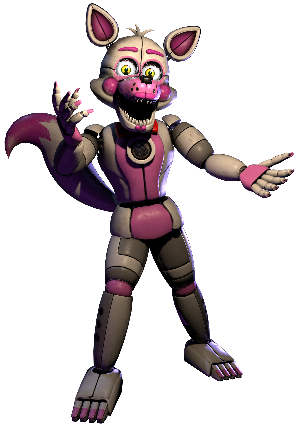 Porque Bonnie e Foxy não estão em FNaF SB?