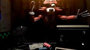 Foxy as seen in the "FNaF 2" section before the Withereds update was released.