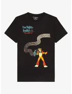 Hot Topic's Glamrock Freddy shirt.