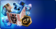 Freddy Frostbear's party pack.