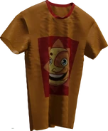 A render of an shirt featuring Sun.