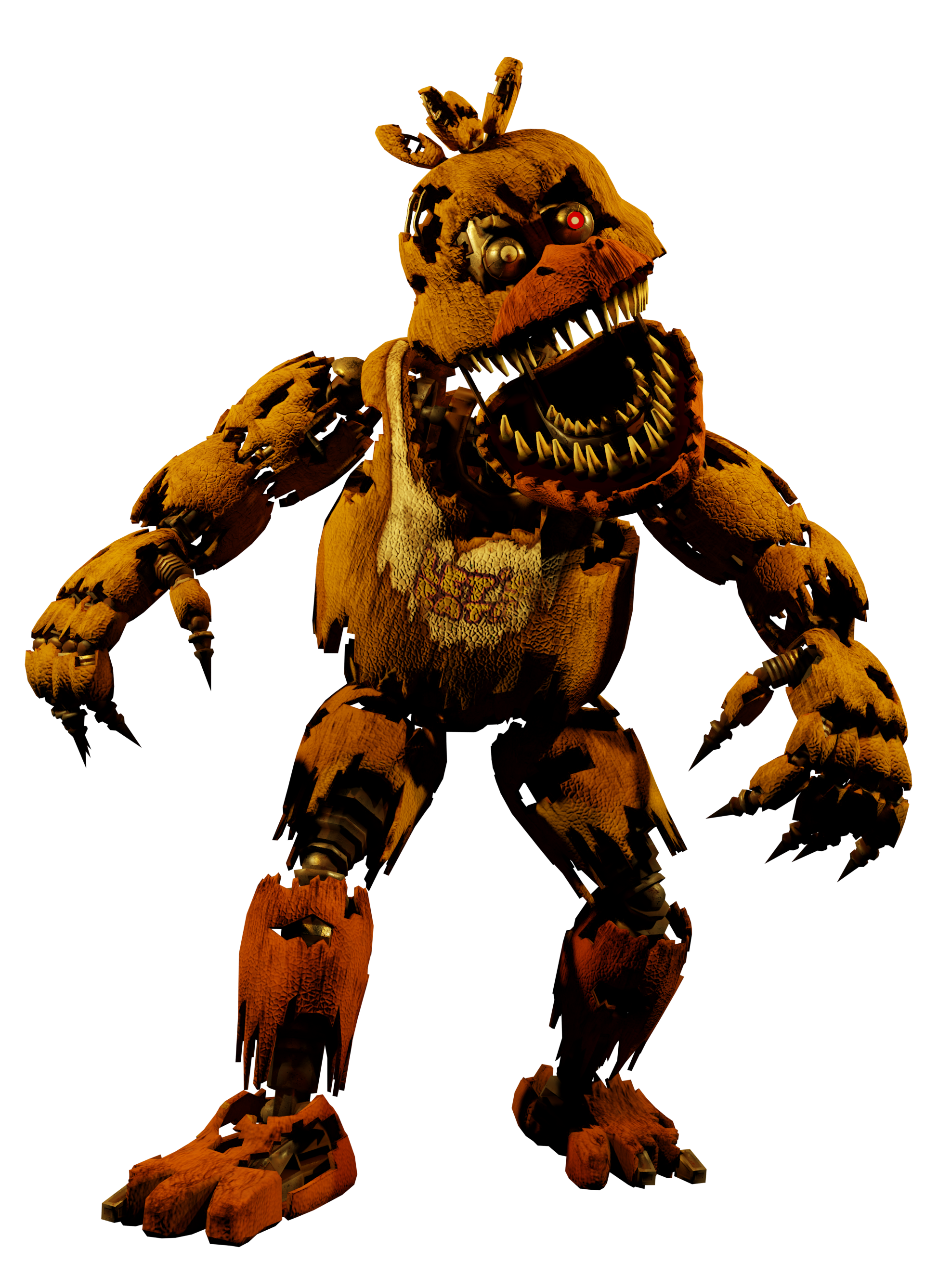 Nightmare Chica Jumpscare: Nightmare Attack #fnaf #fivenightsatfreddy