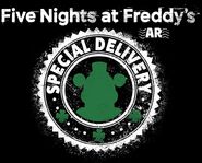 The logo of Special Delivery in Shamrock Event.