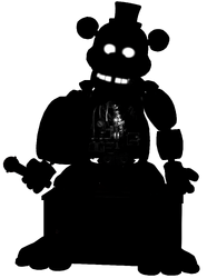 Dark Freddy as seen in Parts and Services.