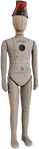 A render of a Mannequin wearing Lasso Pig's boot.