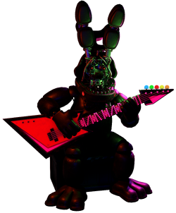 Glamrock Bonnie- Security breach fnaf Art Board Print for Sale by Tooken