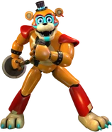 An alternate render of Glamrock Freddy.