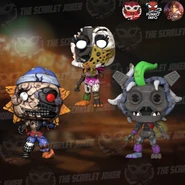 Eclipse's POP figure seen with the other RUIN figures.
