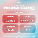 Song Gravity Result