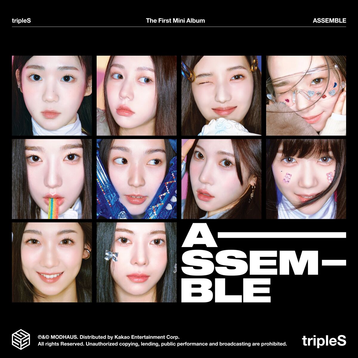 Triples ASSEMBLE ユビン・スミンサインアルバム （TRIPLES
