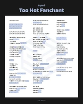 "Too Hot" Fanchant
