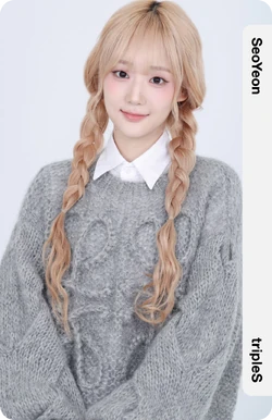 QR未使用 tripleS SeoYeon PREMIER objekt 401 tripleS S1 SeoYeon REPLICA objekt Binary01 100-108 Fanmade