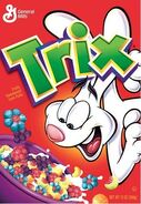 Trix Cereal Box