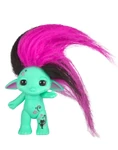 The Zelfs are considered a counterfeit doll or copy of the Troll Doll design. The dolls were very popular.