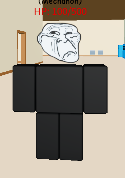 sad troll face Minecraft Skin