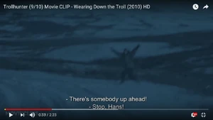 The seismologist waving to get a lift.