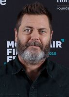 424px-Nick Offerman 2018 (cropped)