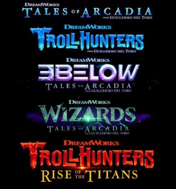 Tales of Arcadia - titles and film