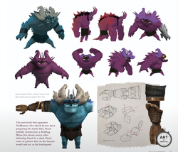 Trollhunters character Draal the Deadly  Trollhunters characters,  Character, Character design