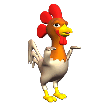 dancing chicken