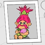Trolls Band Together animatic showing Poppy's egg, slide by Andrew Marshel