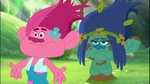 "Branch" (left) and "Poppy" (right) from an alternate universe. In addition to the physical differences, "Branch" spoke with Poppy's voice and "Poppy" spoke with Branch's voice.