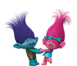 Queen Poppy/Gallery  Poppy and branch, Trolls movie, Dreamworks