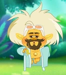 Beetrollven pretending to be a slob.