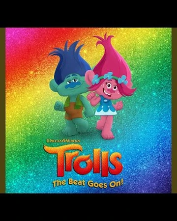 trolls hair in the air