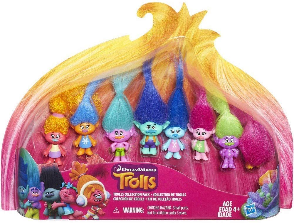 Dreamworks Trolls Series 9 Blind Lot of 3 Mini Troll Figure Kids Gift Toy 