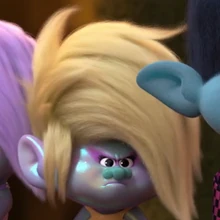 troll with blonde hair