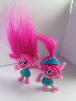 TROLLS World Tour Poppy Hair Style & Mold 