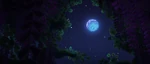 The Moon and starry sky from Trolls