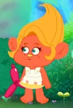 Gemma Fur is a random Troll from Trolls: The Beat Goes On! who was named in the closing credits of the episodes she where appeared. In the show, it's possible on odd occasions to see duplicates of her or recolors, and Gemma herself varies in age group due to resizing.