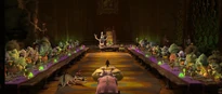 Throne Room - arranged as a Dining Room