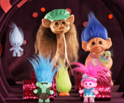 The wormhole scene from Trolls Holiday