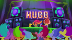 "H.U.G.G." concert stage from "Hug Fest"