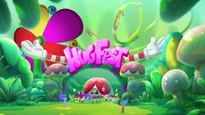 The Hug Fest Theme Park's entrance as seen in "Hug Fest".