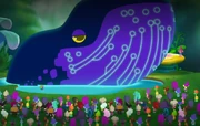 King Trollex's techno whale