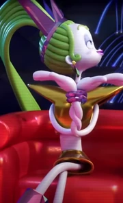 Velvet demonstrating the flexibility of Mount Rageons