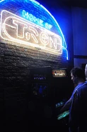 The Tron arcade game within Flynn's Arcade